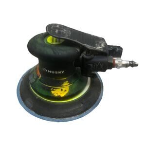 Husky 6 in. Low Vibration Palm Sander. Used. Tested Works Great. {E}.